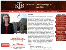 Tablet Screenshot of ktblaw.com